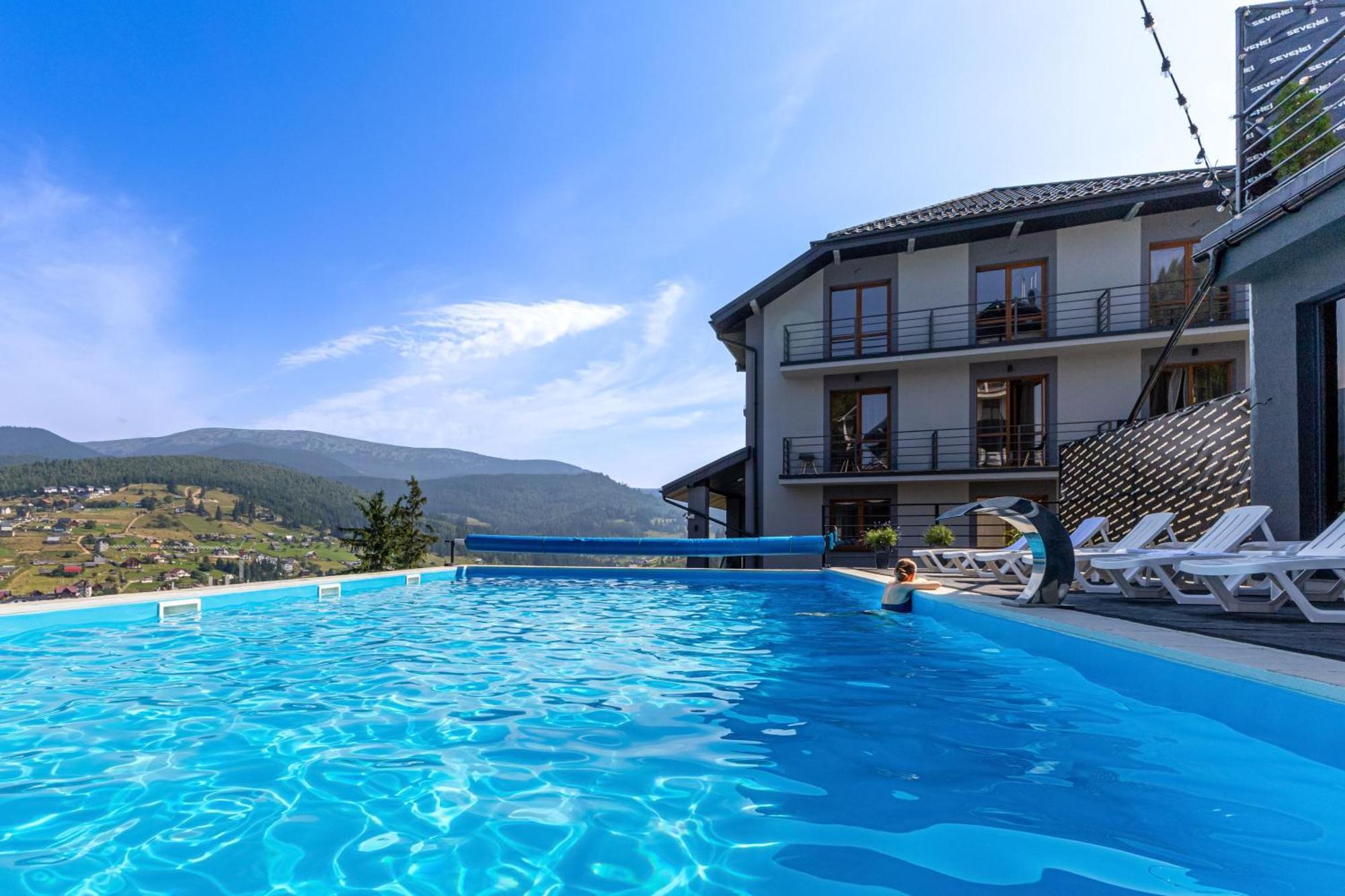 Севеней Готель Bukovel Esterno foto
